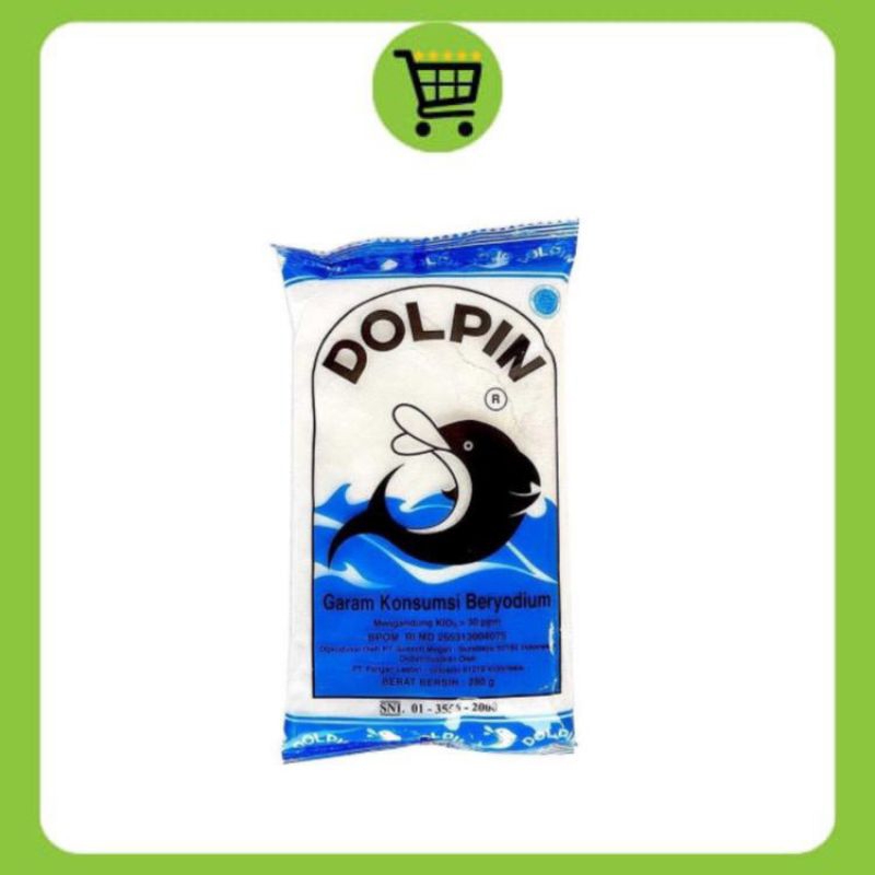 

•DailyMart• [BUNDLE 4] Garam Dolpin 250gr | Garam Masak Dolphin
