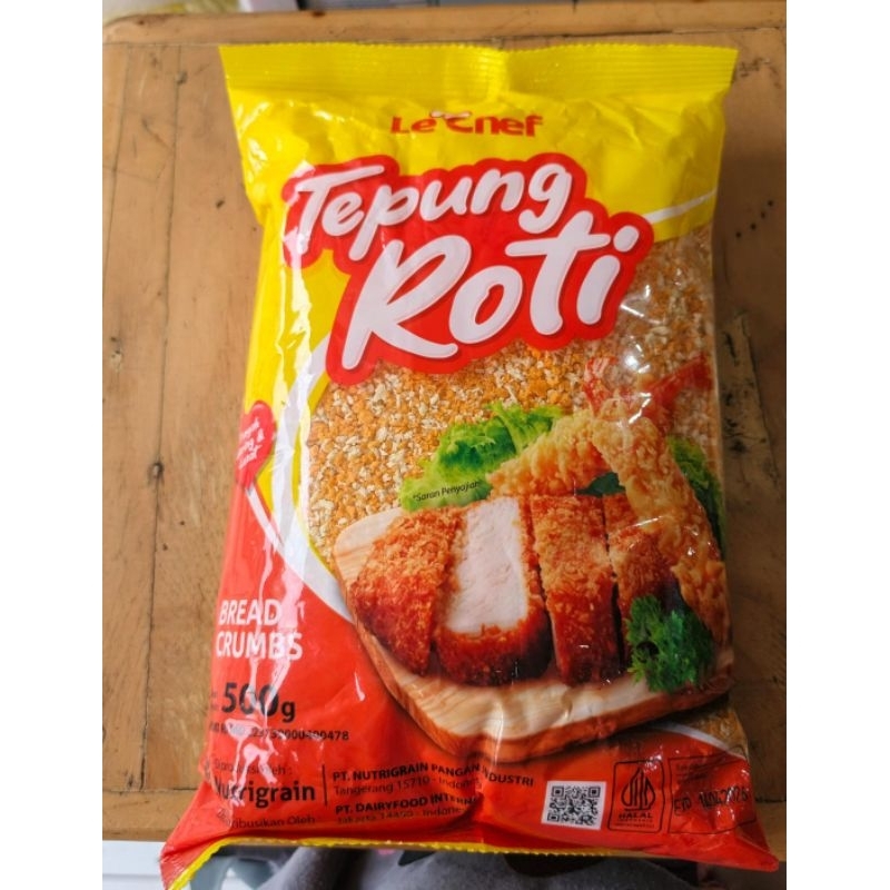 

tepung roti le chef bread crumbs kemasan 500g