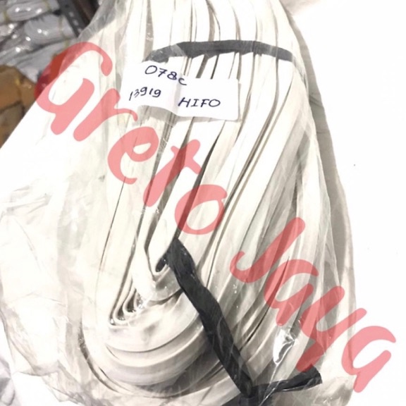 78 C  Karet Kaca Type 78c Kecil Putih Aluminium Lis Sekoneng Alumunium Alminium