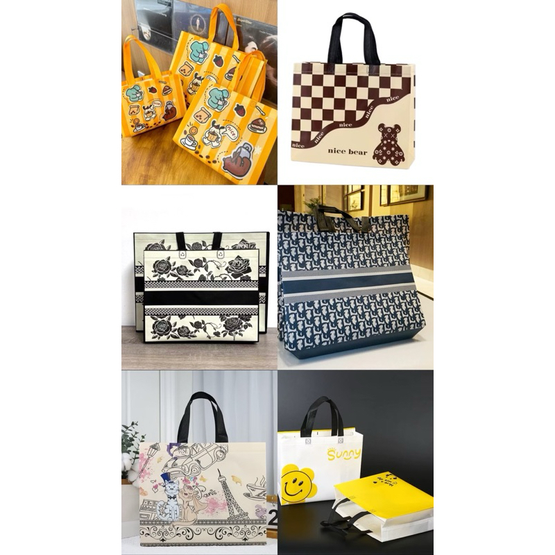 

Tas Goodiebag - Tas Belanja - Tas Spunbond - Tas Souvenir - Tas Jinjing Wanita - Tas Lipat - Tas Hampers - Kantong Belanja-Tas Kado