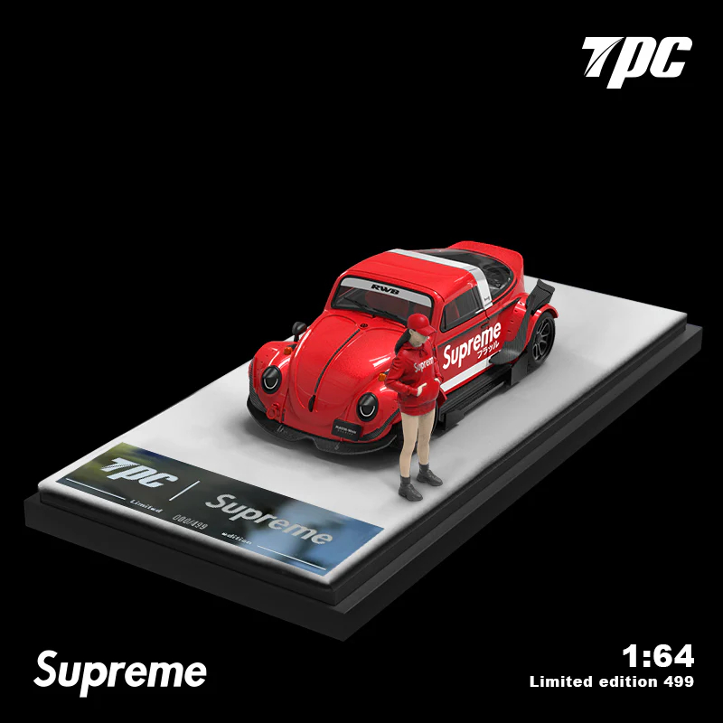 TPC Volkswagen VW Beetle RWB Supreme Red Limited with Model Girl Figure