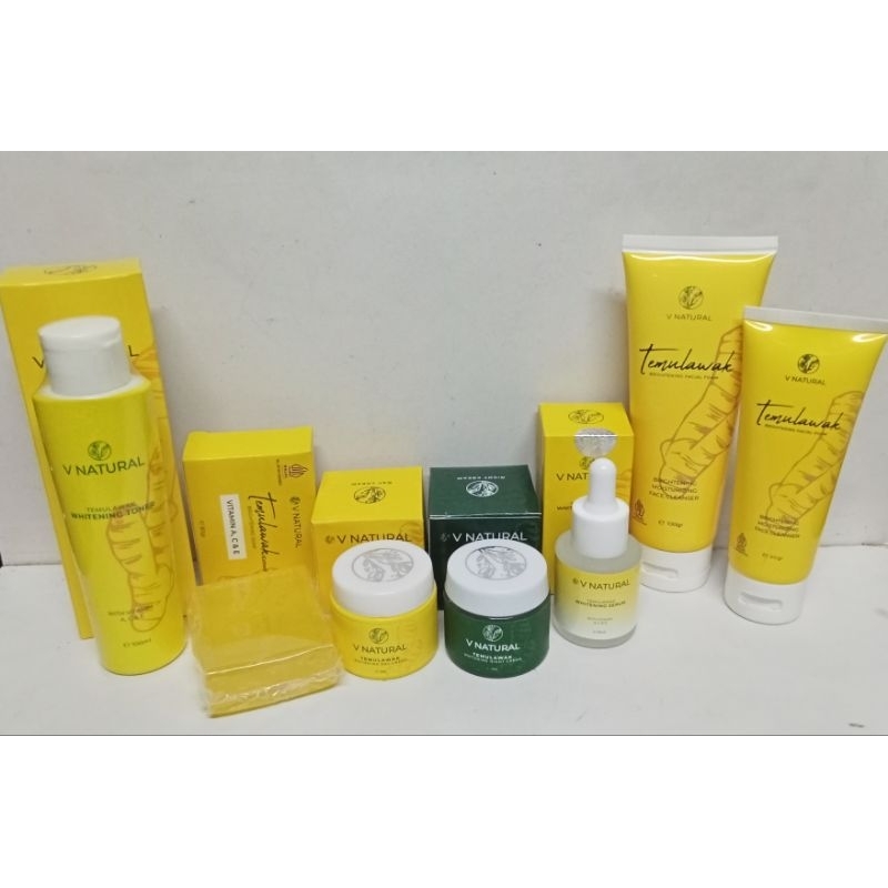 Paket Lengkap 5in1 Temulawak V Natural Original Bpom