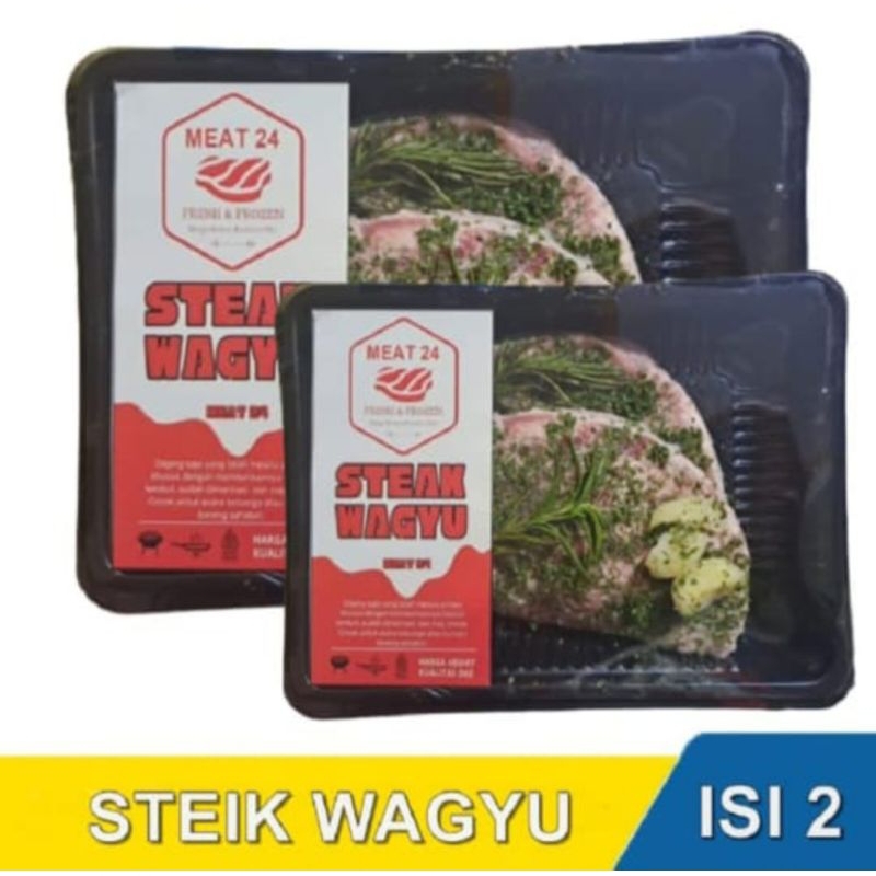

Daging Steak Wagyu isi-12