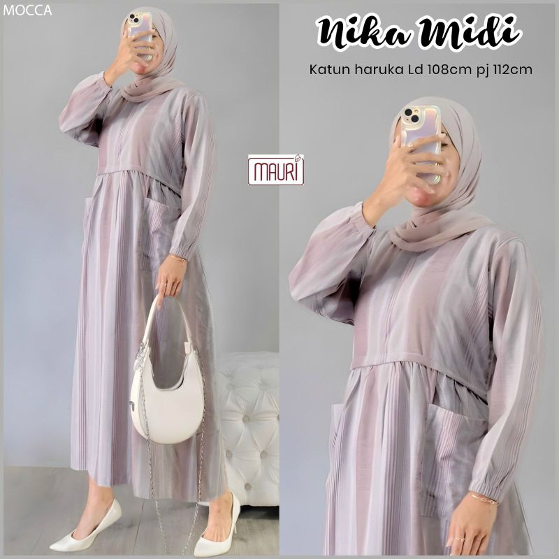 NIKI MIDI | MIDI | BAJU REMAJA | BAJU MURAH | BAJU WANITA | BAJU TERBARU | MIDI MURAH | MIDI TERBARU