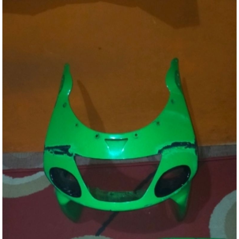 fairing depan batok lampu depan cover lampu depa Ninja Rr old original( minus nya bekas refarasi)
