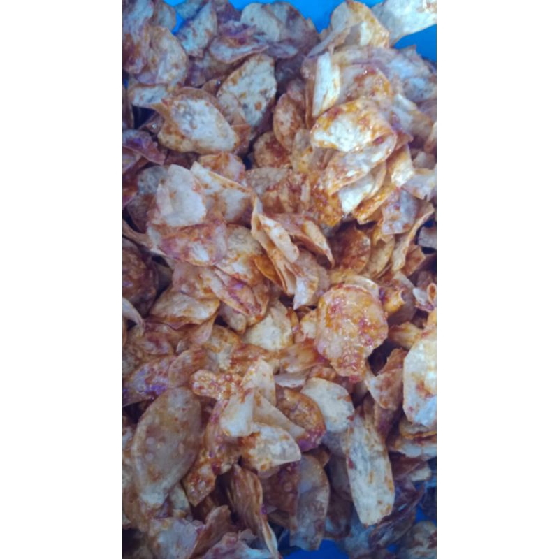 

kripik talas balado pedas manis asli lampung 100% fresh homemade