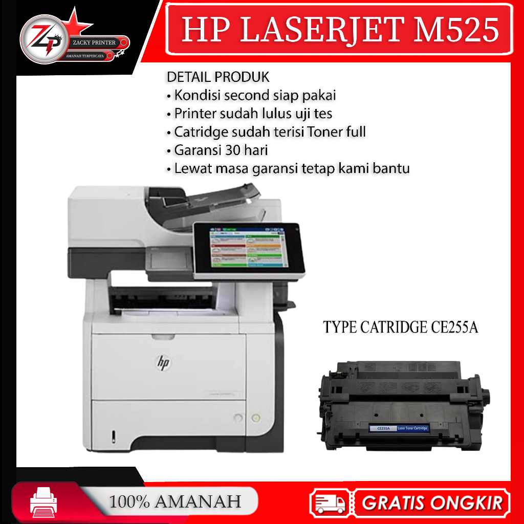 printer hp laserjet 500 m525
