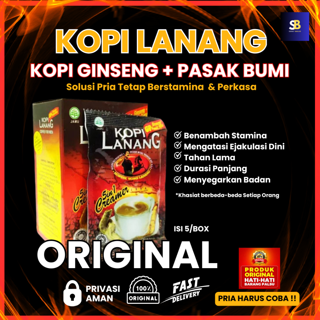 

KOPI LANANG ORIGINAL 100% | KOPI GINSENG STAMINA PRIA DEWASA ANTI EJAKULASI DINI KUAT & TAHAN LAMA
