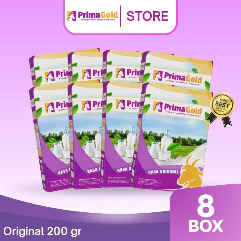 

Primagold Susu Etawa Original Paket 8 Box