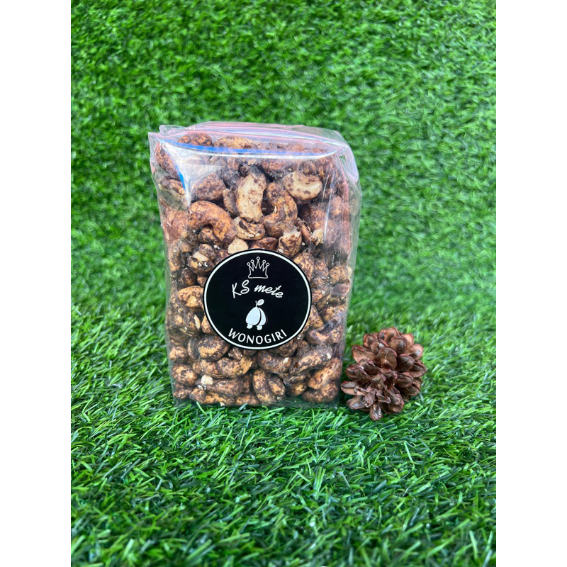 

kacang mete kacang mede wonogiri varian rasa coklat kemasan 500gram