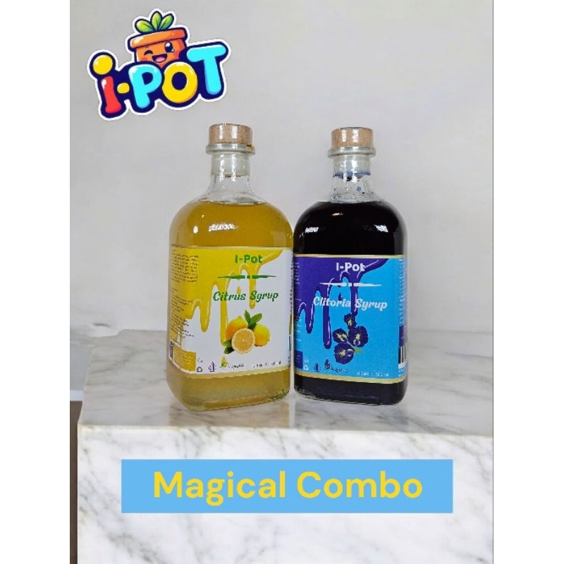 

I-POT Combo Magic 2x 500ml, Sirup Dengan 100% Bahan Alami