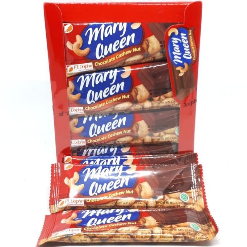 

Mary Queen chocolate cashew nut box isi 24pcs