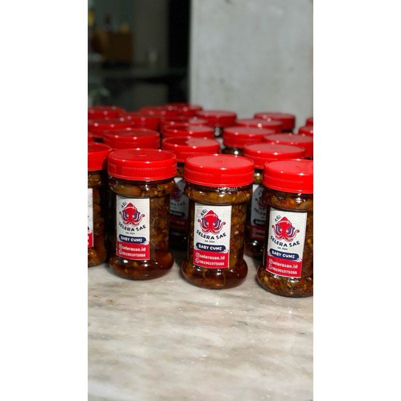 

Sambal Baby Cumi - Selera Sae 150 gram
