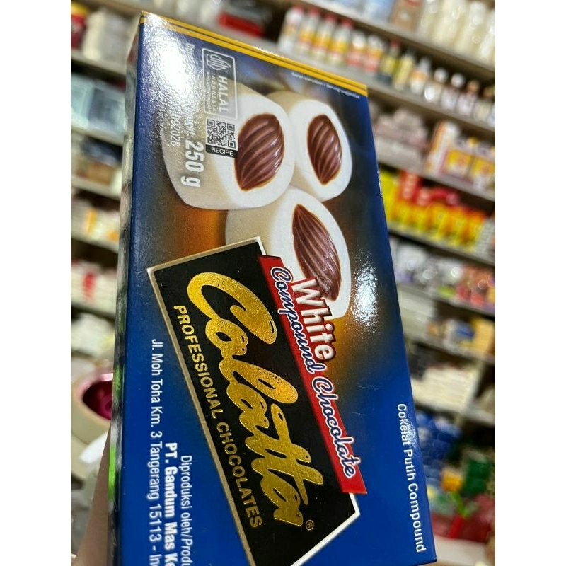

Collata White compound chocolate 250gr