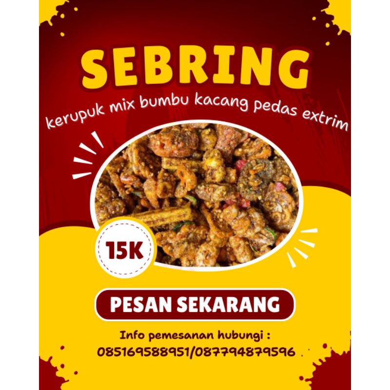 

SEBLAK KERING MIX BUMBU KACANG