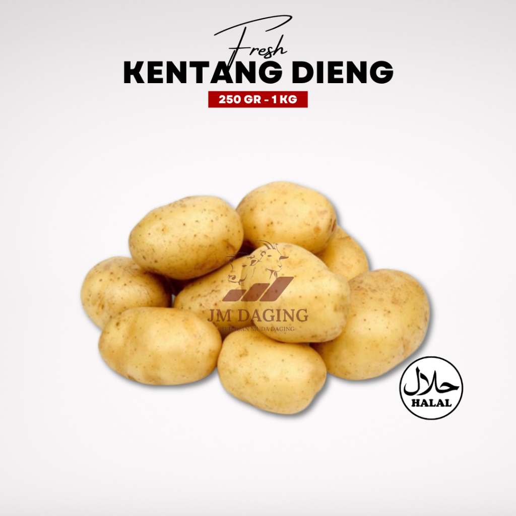 

Kentang Dieng Super / Kentang Dieng Segar 250gr 500gr 1kg Harga Grosir Tangerang