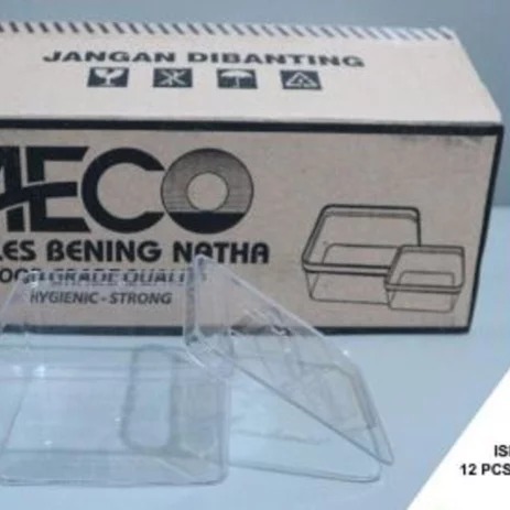 TOPLES KUE AECO SQUARE TOPLES NATHA PERSEGI DESSERT BOX TOPLES MURAH 1 DUS