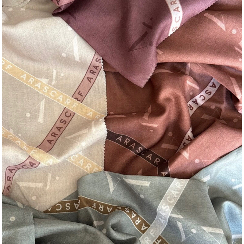 (BOX) DUMA MONOGRAM SERIES ARASCARF