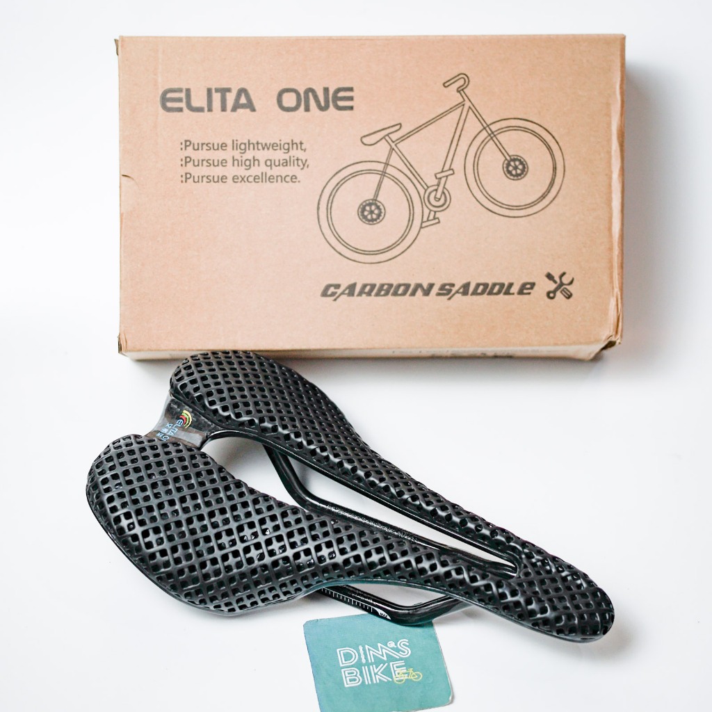 Saddle Saddle 3D CARBON ELITA ONE 3D-SR Super Light Sadel Sepeda Roadbike MTB Gravel