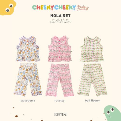 Bohopanna Nola Set / Setelan Anak Perempuan