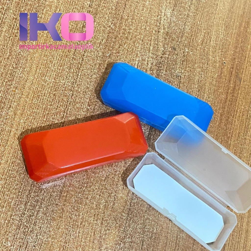 CASE KACAMATA PLASTIK BOX TEBAL BESAR KACAMATA TEMPAT KACAMATA GROSIR