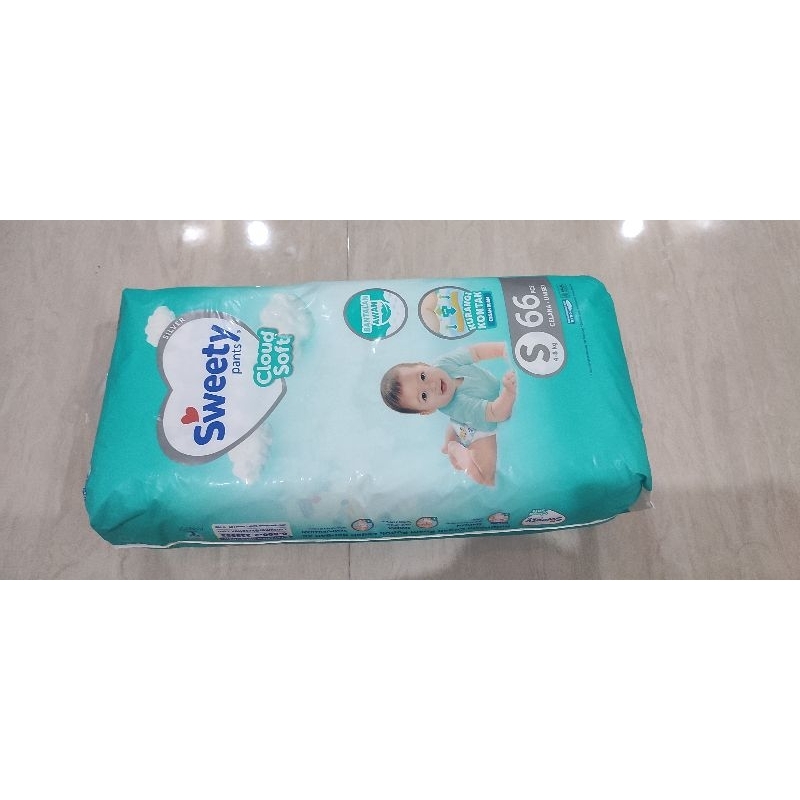 SWEETY SILVER PANTS PAMPERS Ukuran S 66pcs