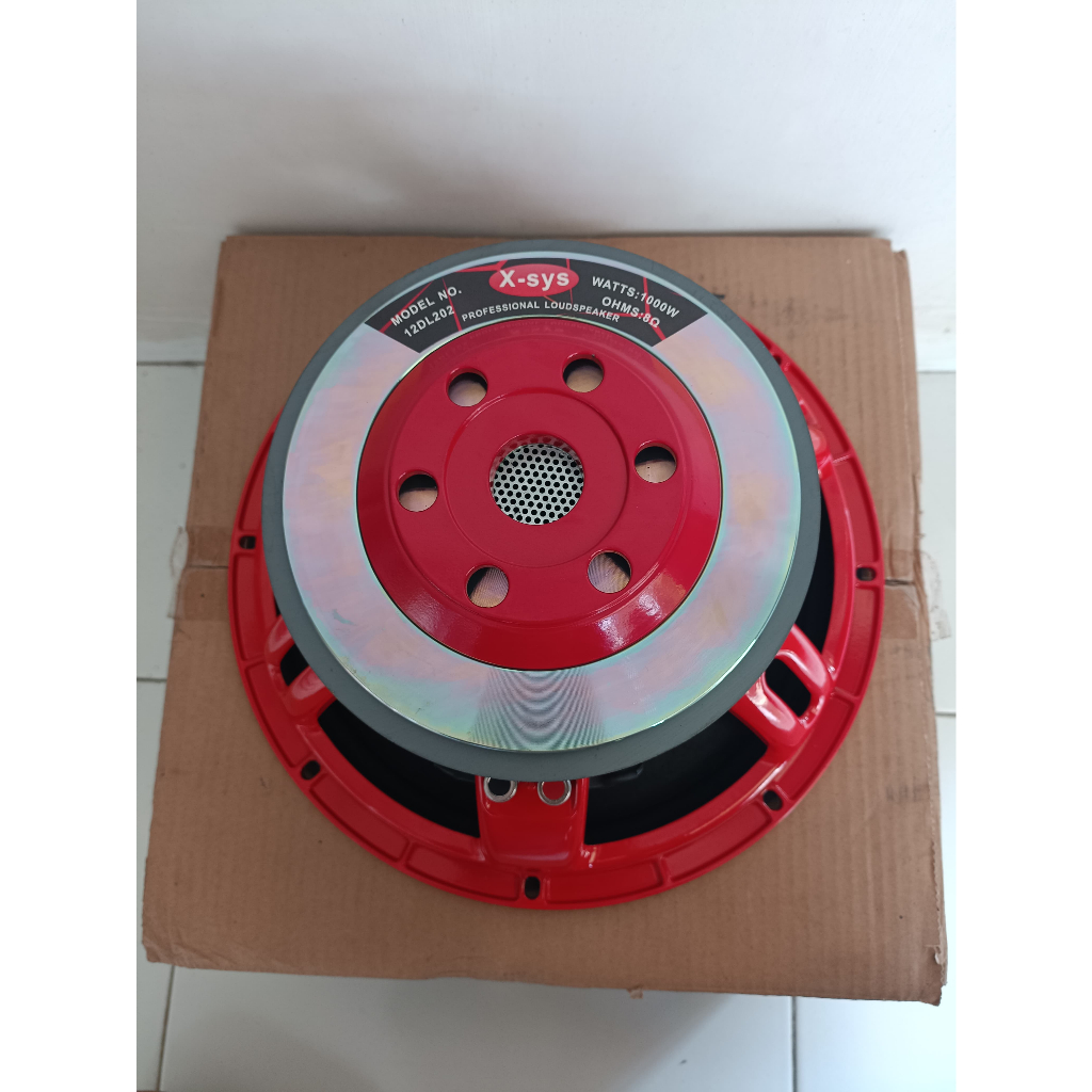 SPEAKER X-SYS 12'' 12DL202