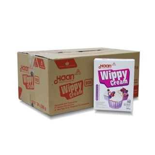 

Whipping Cream Haan Wippy Cream Instant Topping Powder 200 gr