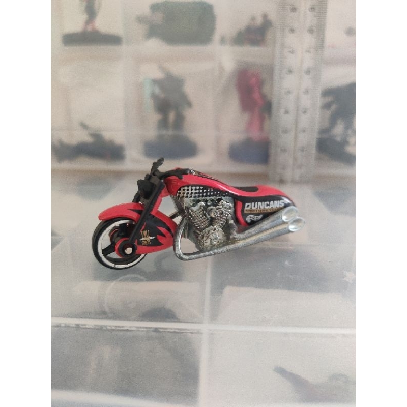 HOT WHEELS 1998 SCORCHIN’ SCOOTER RED DUNCANS loose