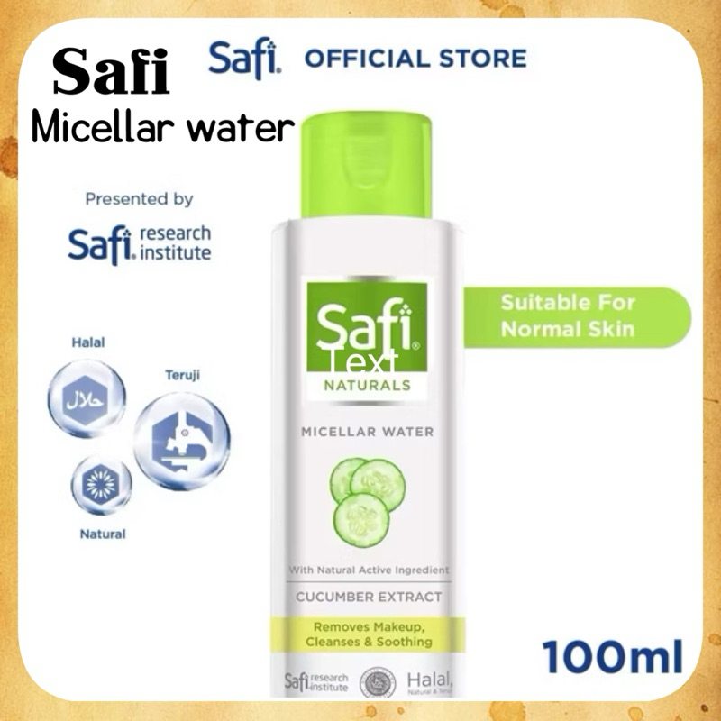 SAFI NATURALS MICELLAR WATER