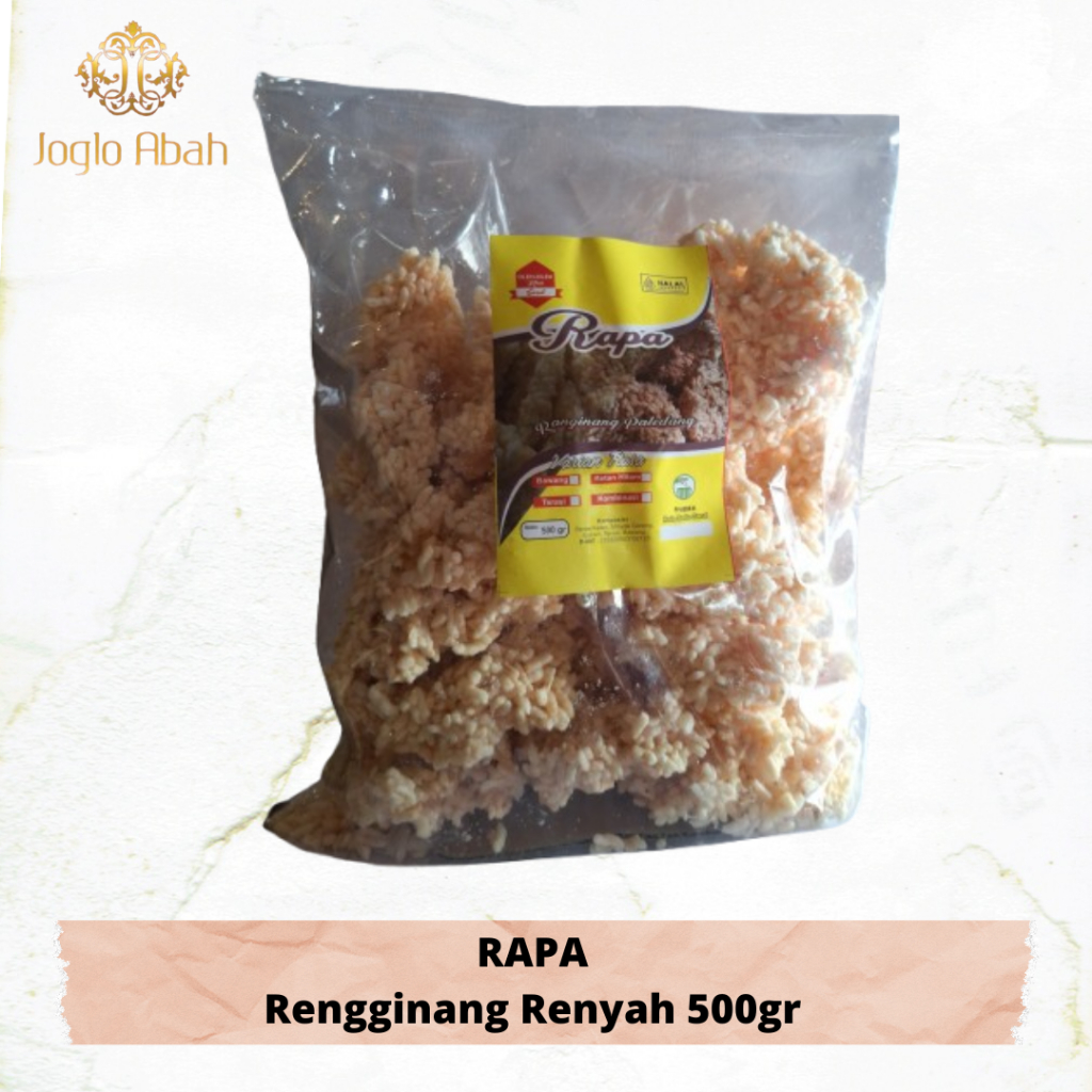 

Rapa - Rengginang Renyah 500gr - Joglo Abah