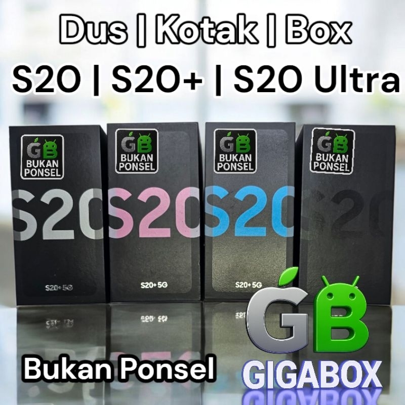 

Box Galaxy S20 | S20 Plus | S20 Ultra Kardus Only Kotak Fullset Premium