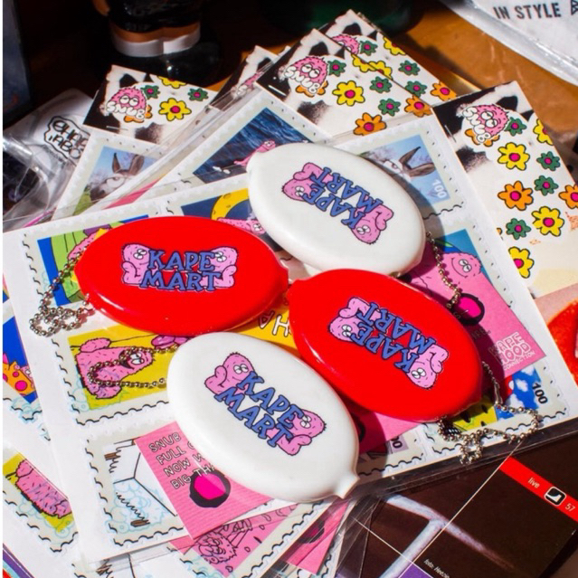 Snub n Kape - Oval Coin Pouch