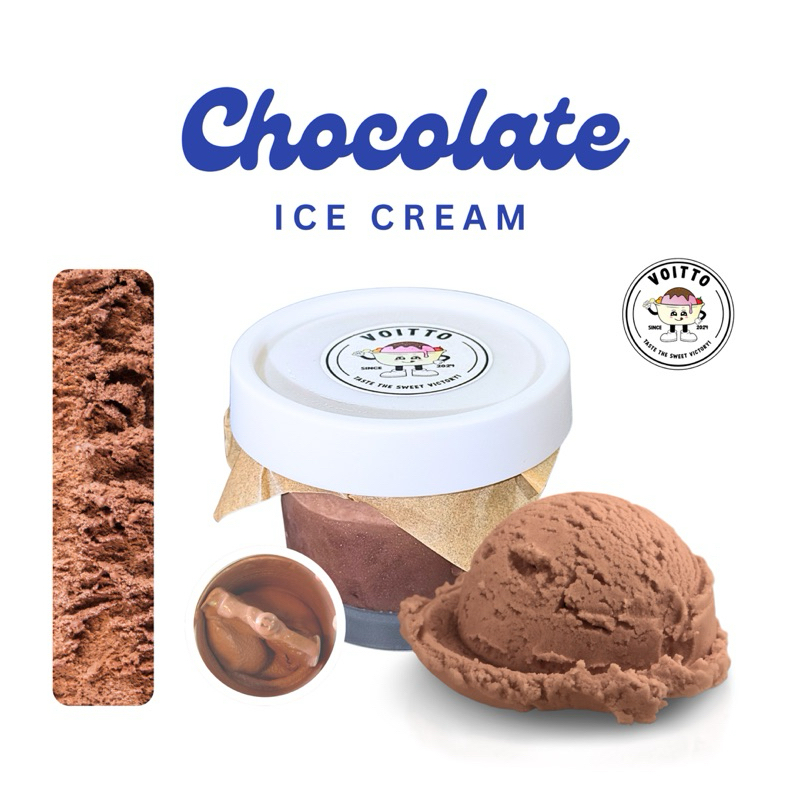 [HOMEMADE] Lactose Free Chocolate Ice Cream - Es Krim Bebas Laktosa Rendah Gula