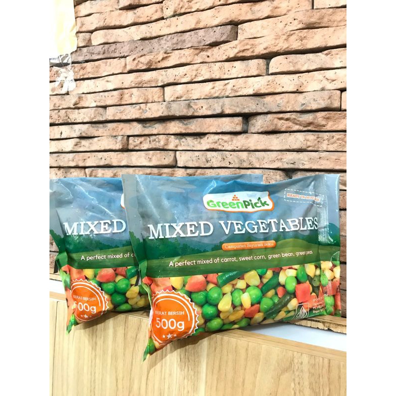 

Mix vegetable frozen Greenpick / Sayuran beku Mix vegetables murah