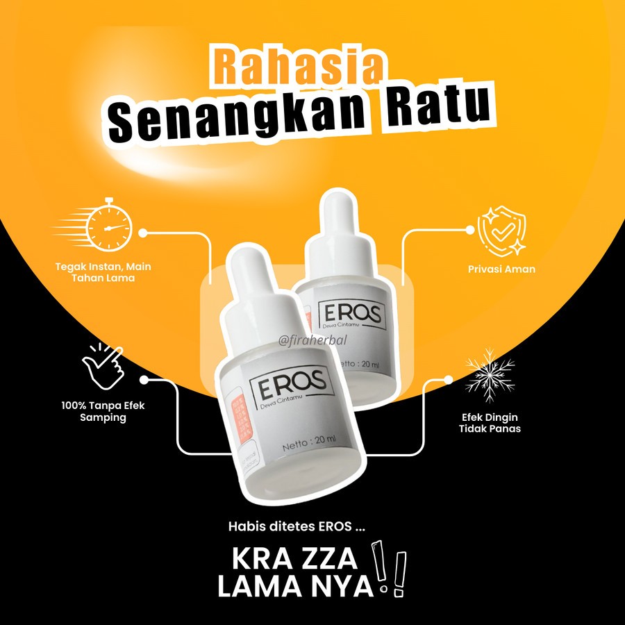 EROS Tetes Pria Perkasa Original Eros Dewa Cintamu Eremax 100% Aman Terjamin