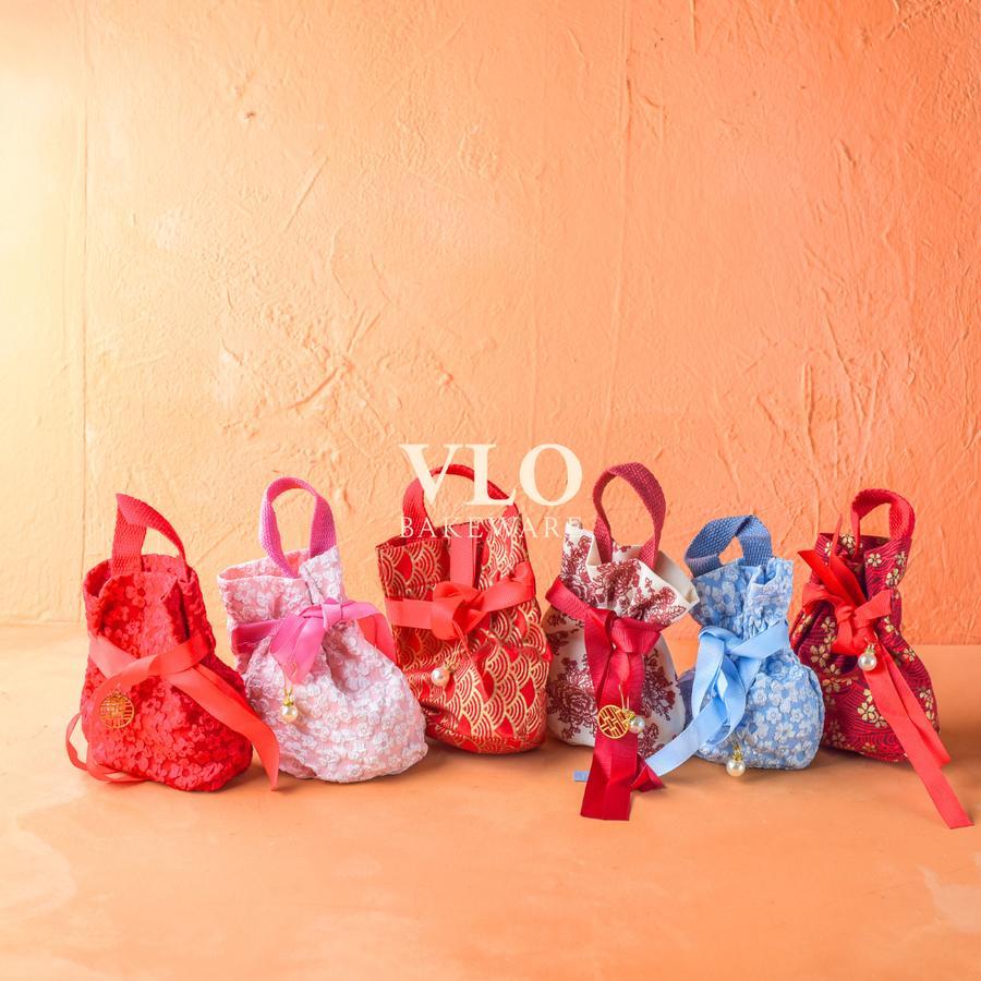 

[1 SET ISI 10 PCS] Goodie bag souvenir bag sangjit wedding imlek cny valentine natal
