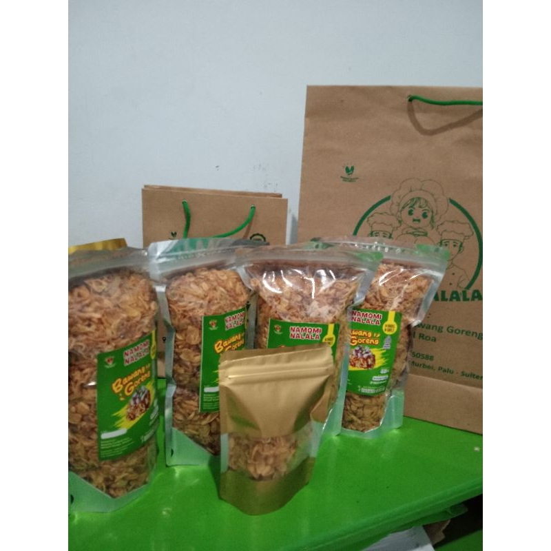 

NAMOMI Nalala Bawang goreng khas palu