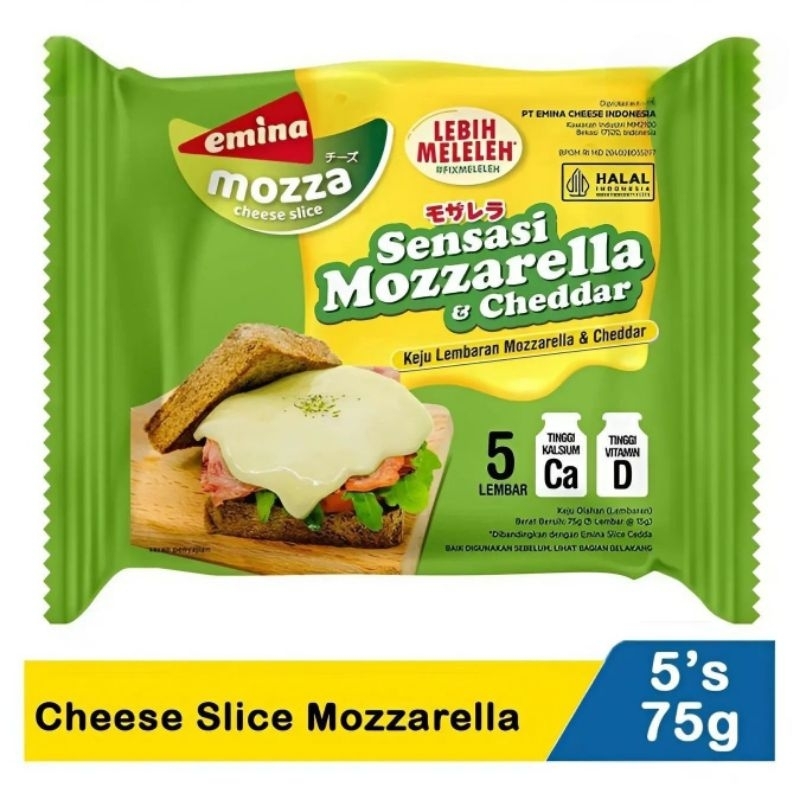 

Emina Cheese Slice Mozza 5's