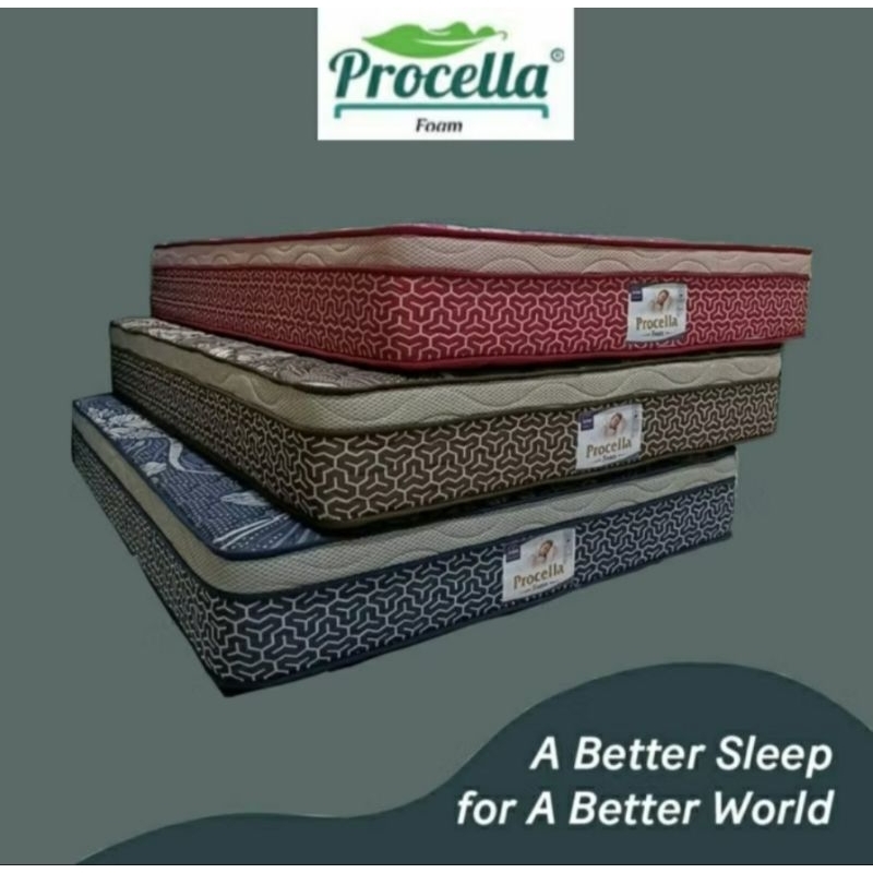 Kasur Busa Procella Plushtop Tebal 28 cm/Full Busa /Kain Springbed