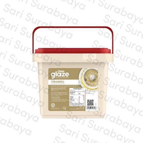 

Colatta Glaze Tiramisu | Bahan Pelapis Rasa Tiramisu - 5Kg