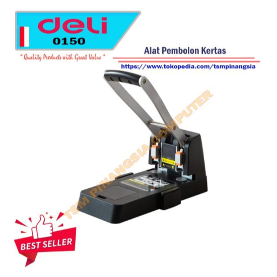 

Mesin Pembolong Kertas 2 lubang Deli E0150