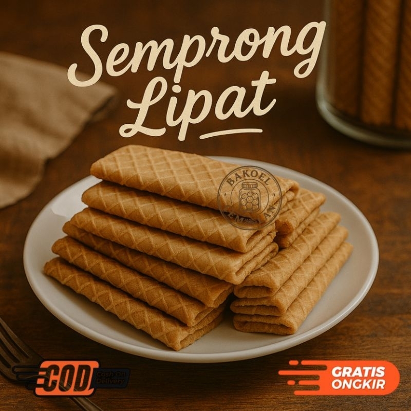

Semprong Lipat Wijen 100gr 200gr 300gr