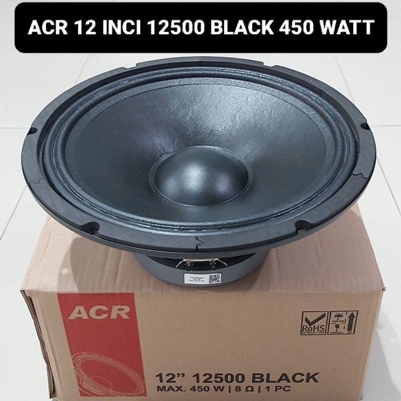 ACR Speaker 12 Inci 12500 Black Series 450 Watt