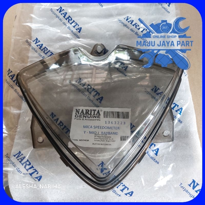Kaca Mika Spedometer Kilometer Mio J / Mio Gt Smoke Hitam