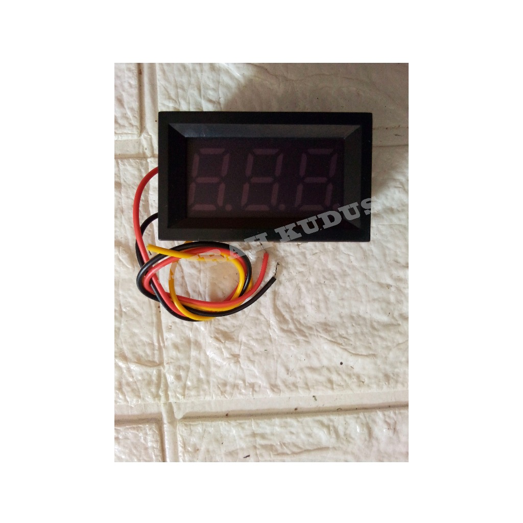 VOLT METER DIGITAL DC 4,5 - 100V 0,56 +3 KABEL