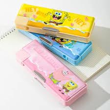 

DELI - KOTAK PENSIL MAGNET / TEMPAT PENSIL / PENCIL CASE EH981 SPONGEBOB