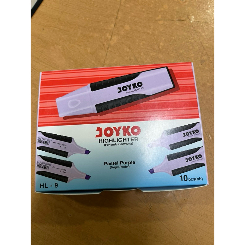 

HIGHLIGHTER JOYKO WARNA PASTEL PURPLE HL-8 (1pc)