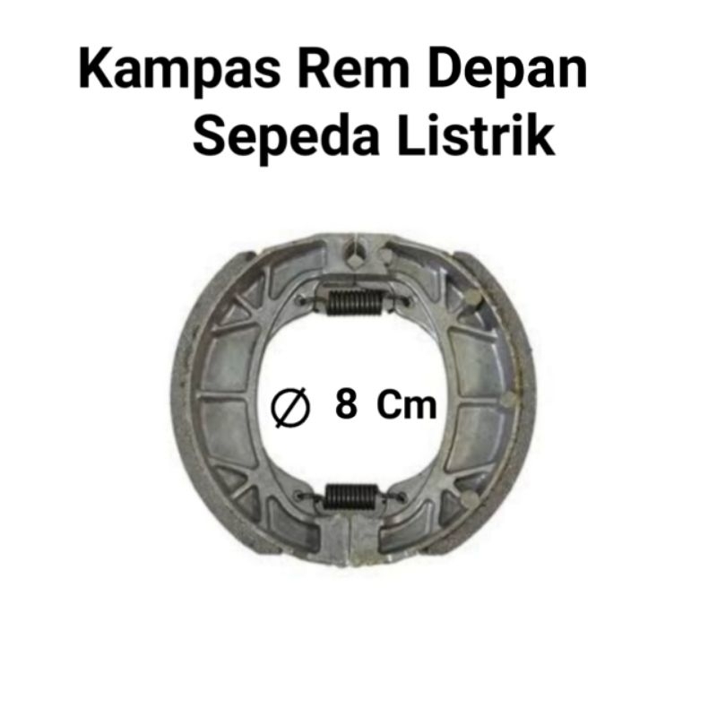 Kampas Rem Sepeda Listrik - Kampas Rem Tromol Sepeda Listrik - Kampas Rem Sepeda Listrik Semua Merk 