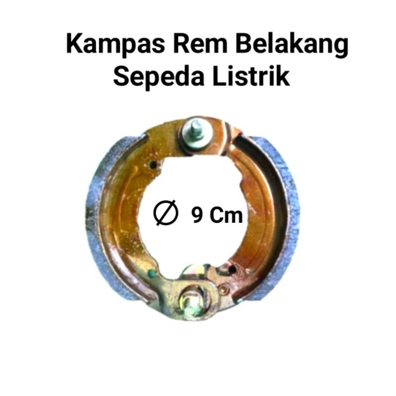 Kampas Rem Sepeda Listrik - Kampas Rem Tromol Sepeda Listrik - Kampas Rem Sepeda Listrik Semua Merk 